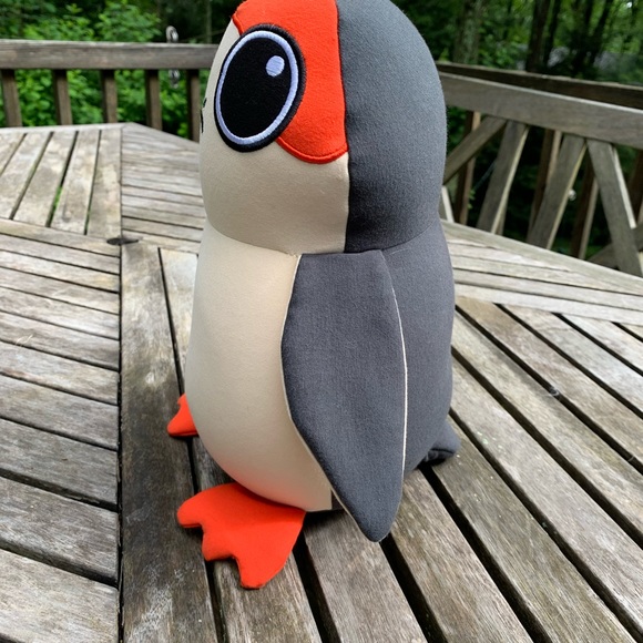 Disney Star Wars Yogibo Porg Squish Stuffed Animal - Picture 5 of 9